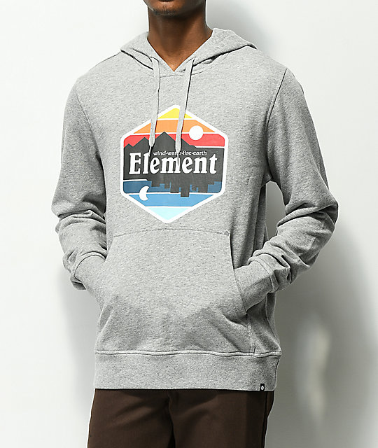 element grey hoodie