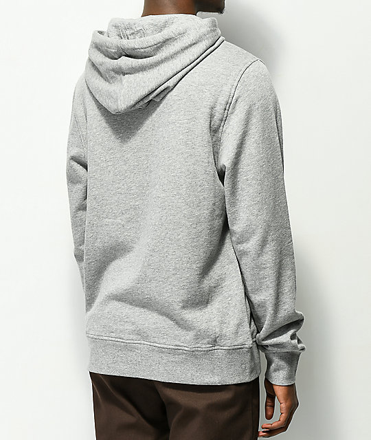 sudadera gris con capucha