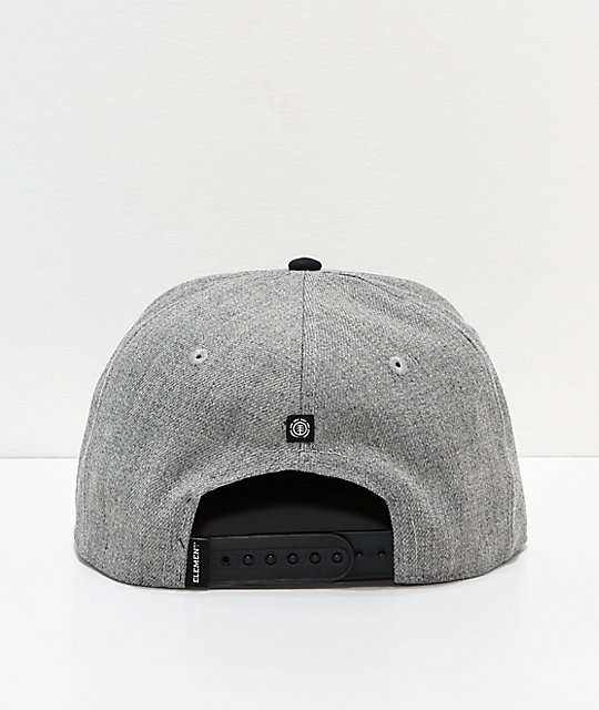 Element Knutsen Grey Snapback Hat | Zumiez
