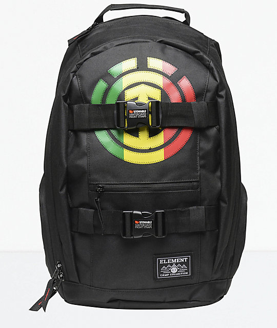 Element Mohave Black Rasta 30L Backpack | Zumiez