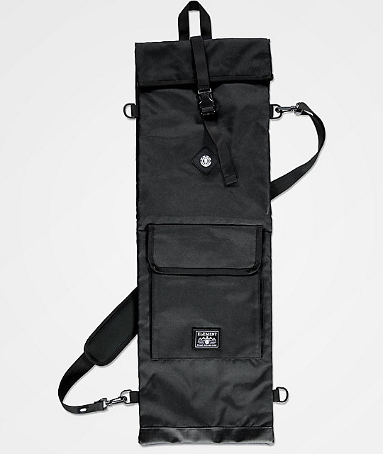 Element Water Repellent Black Skate Bag Zumiez Element Water Repellent Black Skate Bag