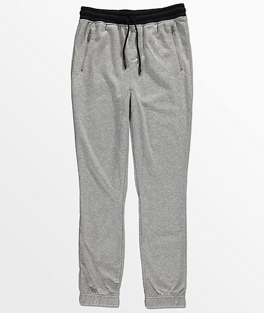 grey jogger pants mens