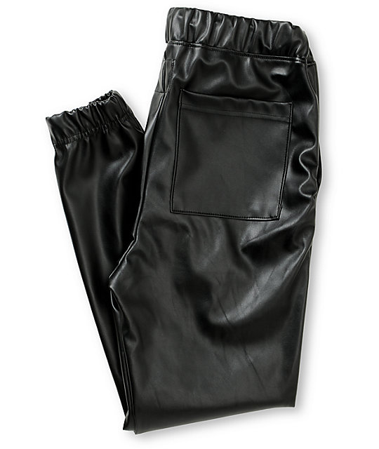 Elwood Faux Leather Jogger Pants | Zumiez