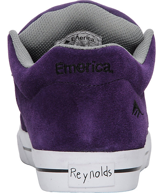 Emerica Reynolds 3 Purple Shoes | Zumiez