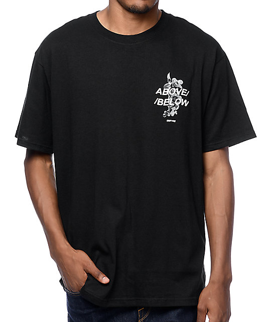 Empyre Above Below Black T-Shirt | Zumiez