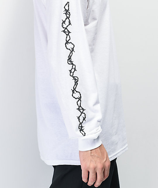 Empyre Barbed White Long Sleeve T-Shirt | Zumiez.ca