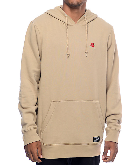 Empyre Baseline Embroidered Khaki Hoodie | Zumiez