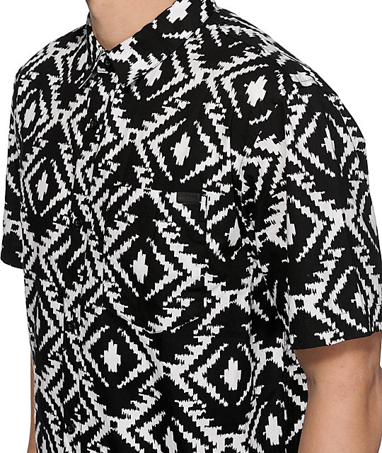 Empyre Big Bali Ikat Button Up Shirt | Zumiez