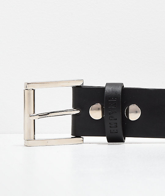 Empyre Black & Silver Studded Belt Zumiez