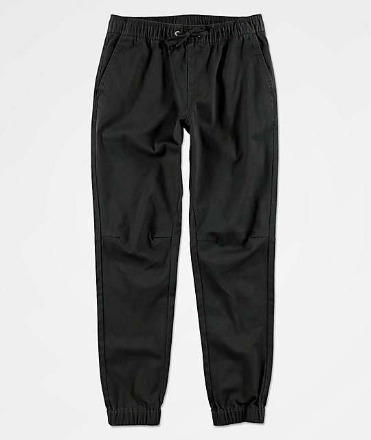 elastic waist jogger pants