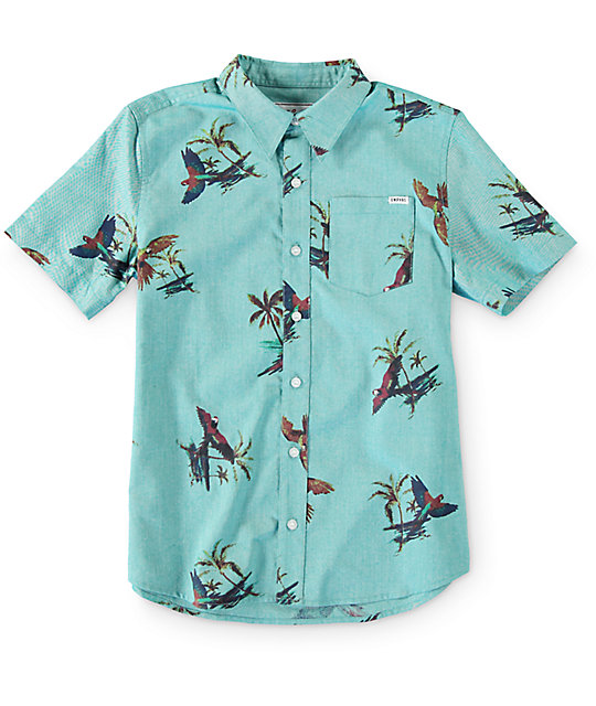 Empyre Boys Parrodise Button Up Shirt | Zumiez