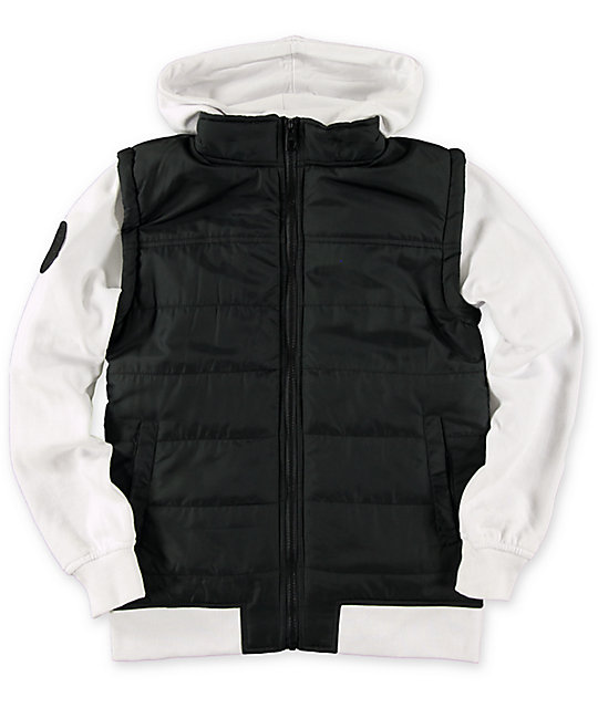 vest hoodie