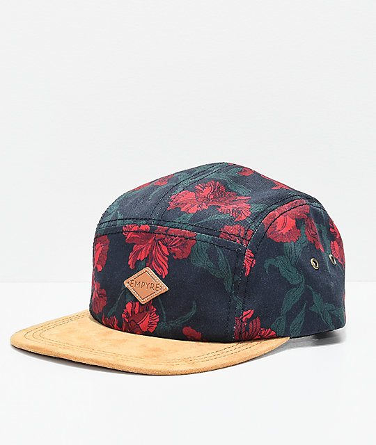 5 panel strapback hats