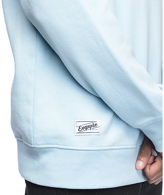Empyre Business Blue Crew Neck Sweatshirt | Zumiez