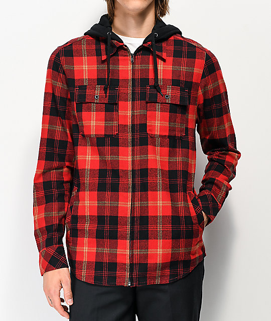 hooded flannels