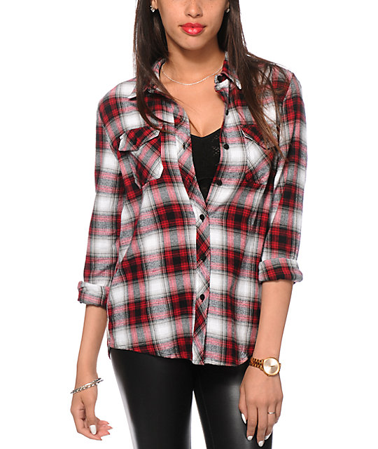 Empyre Cortland Red Flannel Shirt