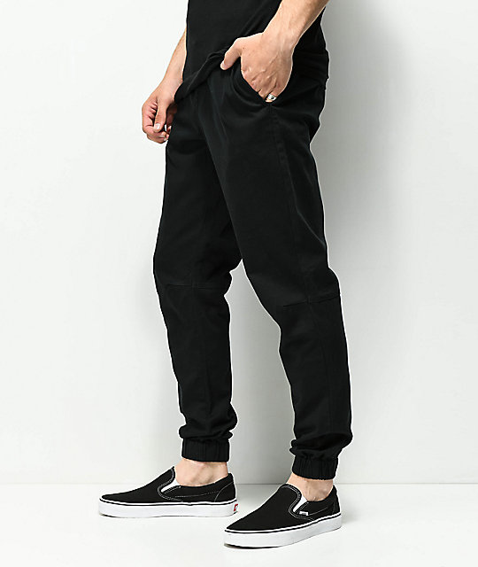 joggers with elastic waist