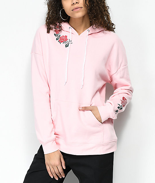 rose pink sweatshirt