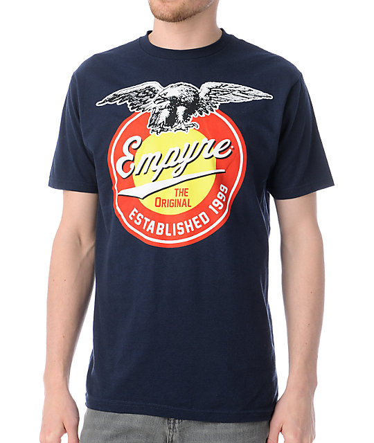 Empyre High Life Navy T-Shirt | Zumiez