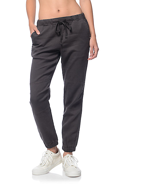 woven jogger pants