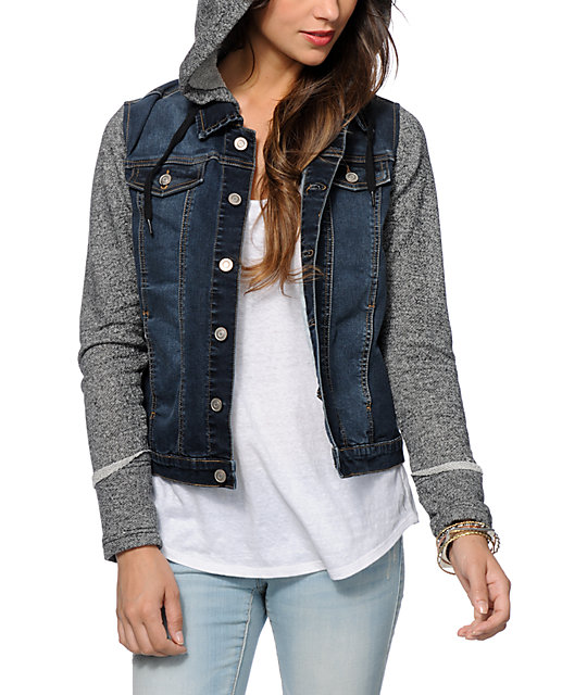 Denim vest with hood for women clothes women – What to Wear with a Vest ...