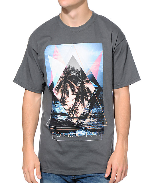 Empyre Lost Formation Charcoal T-Shirt at Zumiez : PDP