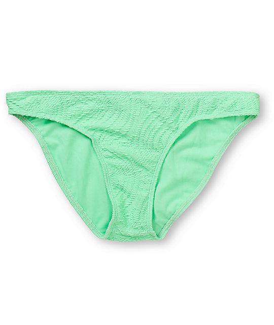 mint green bikini bottoms