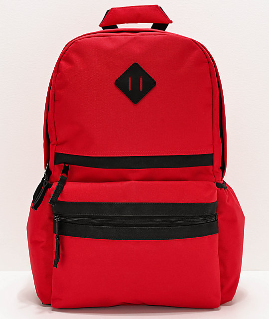 mochila roja