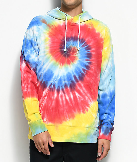 zumiez tie dye hoodie