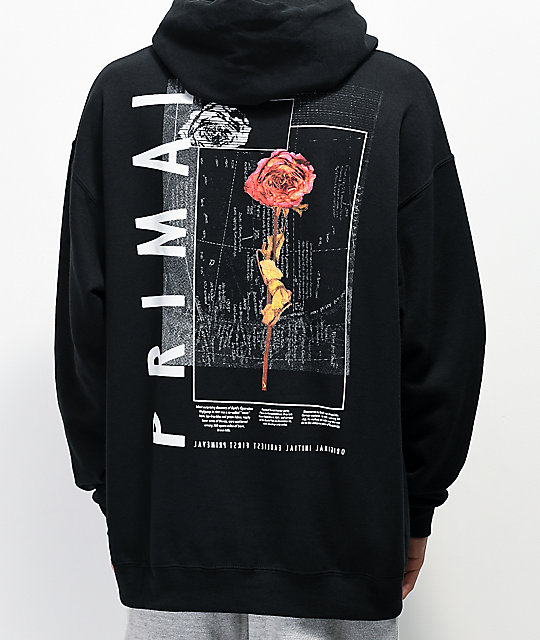 hoodies with roses men