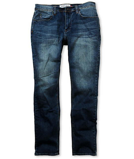 Empyre Revolver Coastal Blue Regular Fit Jeans | Zumiez
