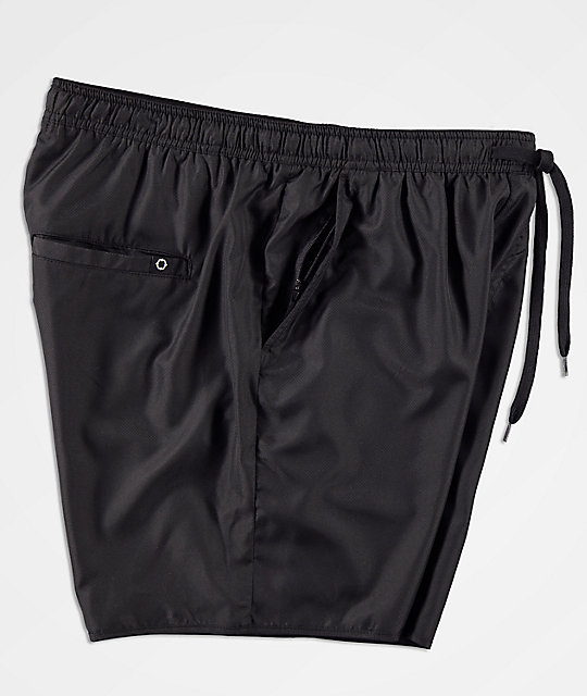 all black athletic shorts