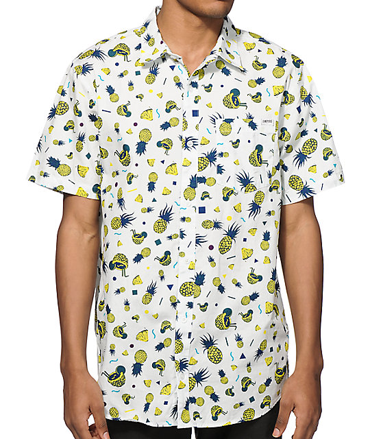 camisa de piñas hombre