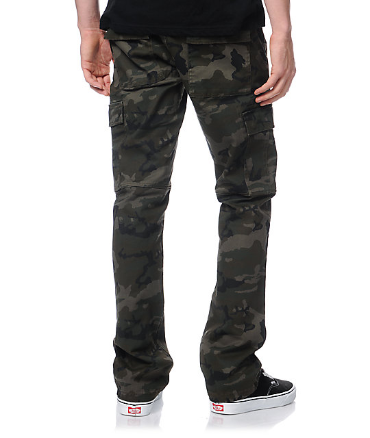 Empyre Skeletor Camo Stretch Cargo Pants | Zumiez