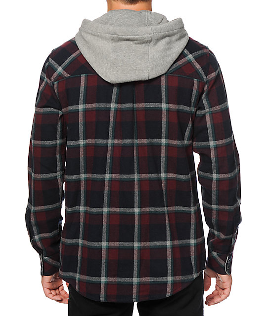 Empyre Sled Hooded Flannel | Zumiez