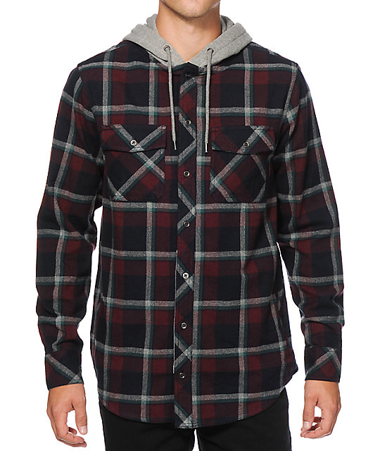 Empyre Sled Hooded Flannel | Zumiez