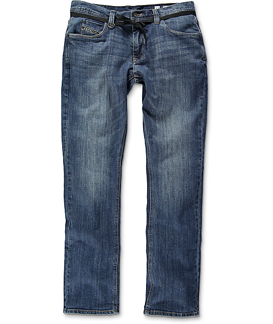 Empyre Sledgehammer Regular Fit Coastal Blue Jeans | Zumiez