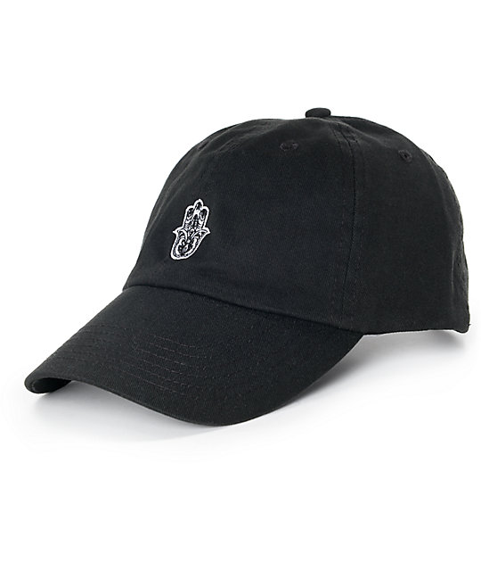 Empyre Solstice Black Hamsa Hand Baseball Hat | Zumiez