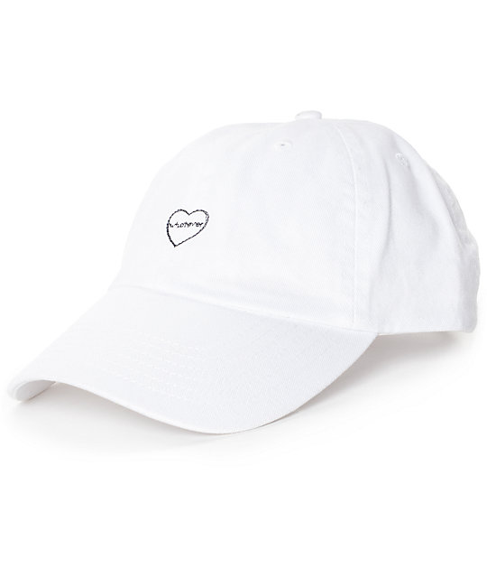 cute white baseball caps