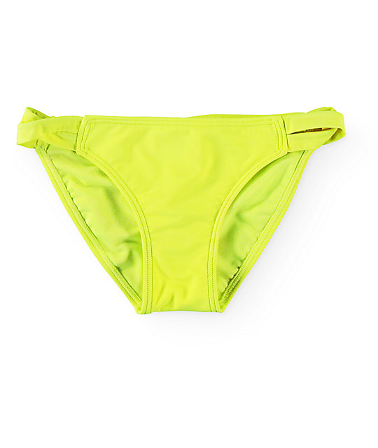 neon yellow swim bottoms