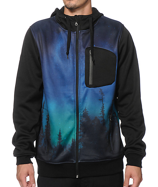 Empyre The Riot Northern Lights Tech Fleece Jacket | Zumiez