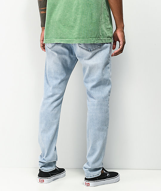 Empyre Verge Jonah Light Wash Tapered Skinny Jeans | Zumiez