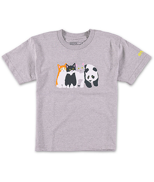 enjoi cat collage shirt