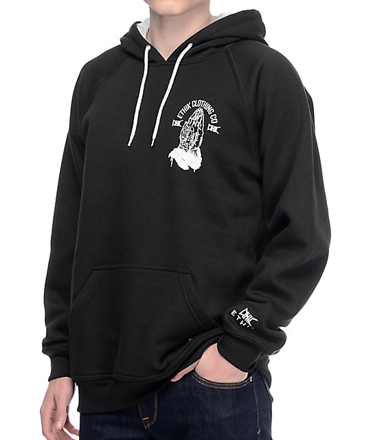 Ethik Clothing Co. Pray For Your Enemies Black Pullover Hoodie | Zumiez