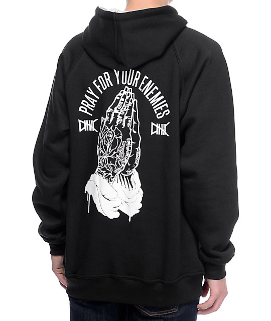 Ethik Clothing Co. Pray For Your Enemies Black Pullover Hoodie | Zumiez