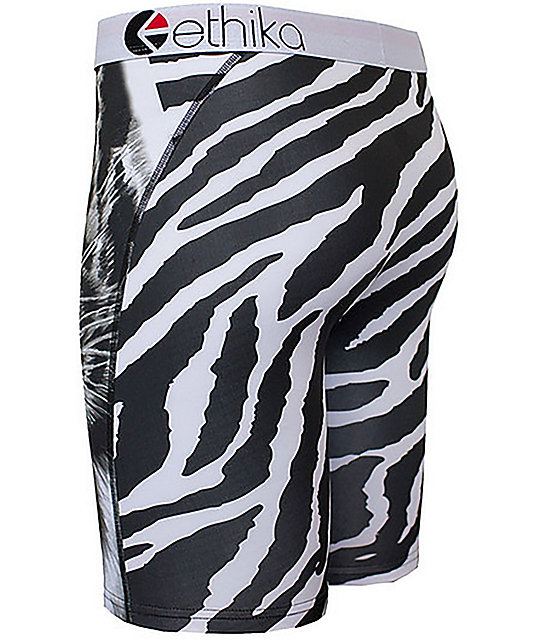 Ethika Black Tiger Boys Boxer Briefs | Zumiez