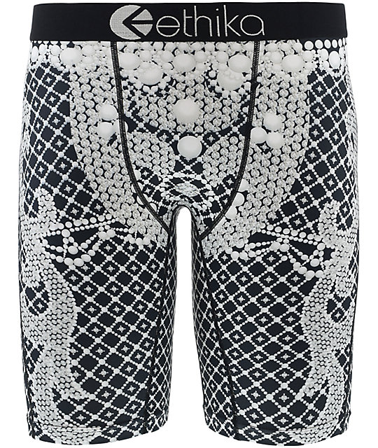 Ethika Brother Of Pearl Black White Boxer Briefs Zumiez
