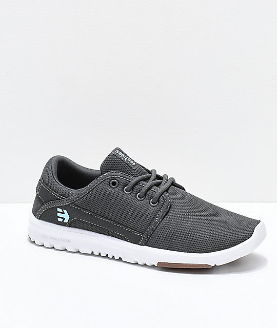 Etnies Scout Grey Chambray Womens Shoes 