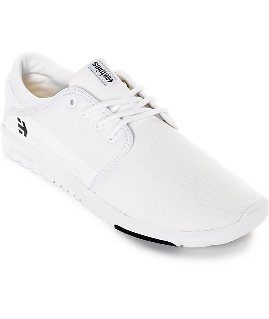 white etnies shoes
