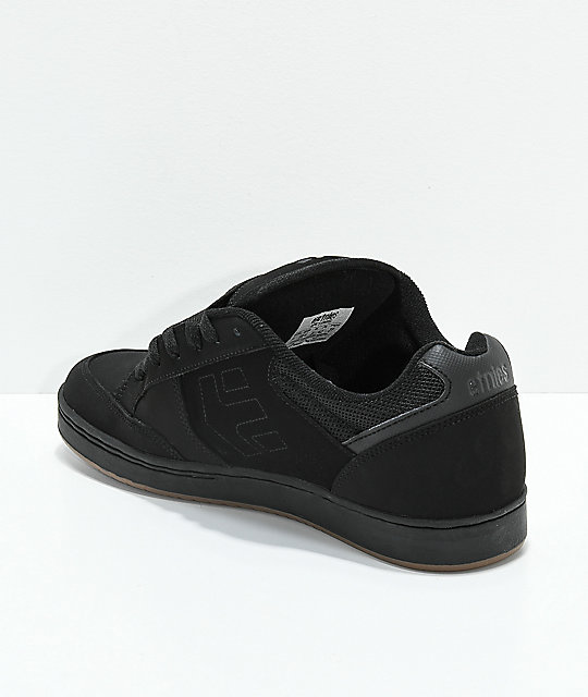 Etnies Swivel Black &amp; Gum Skate Shoes Zumiez